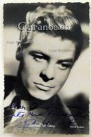 André Le Gall (1917-1974) Schauspieler - Autogramm FANTOMAS