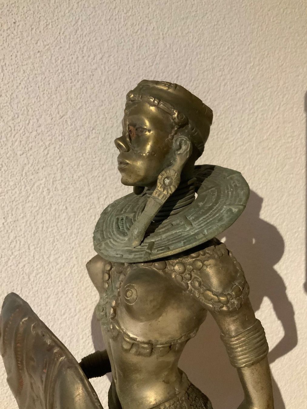 Sculture & Statue: Akte Bronze Maasai Frau – Usato da La Heutte venduto da Mikeller74 4