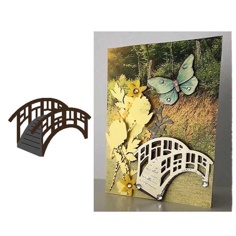 Sciablone: BRÜCKE STANZSCHABLONE – Nuovo e nell'imballaggio originale da Affoltern am Albis venduto da scrapbooking 1