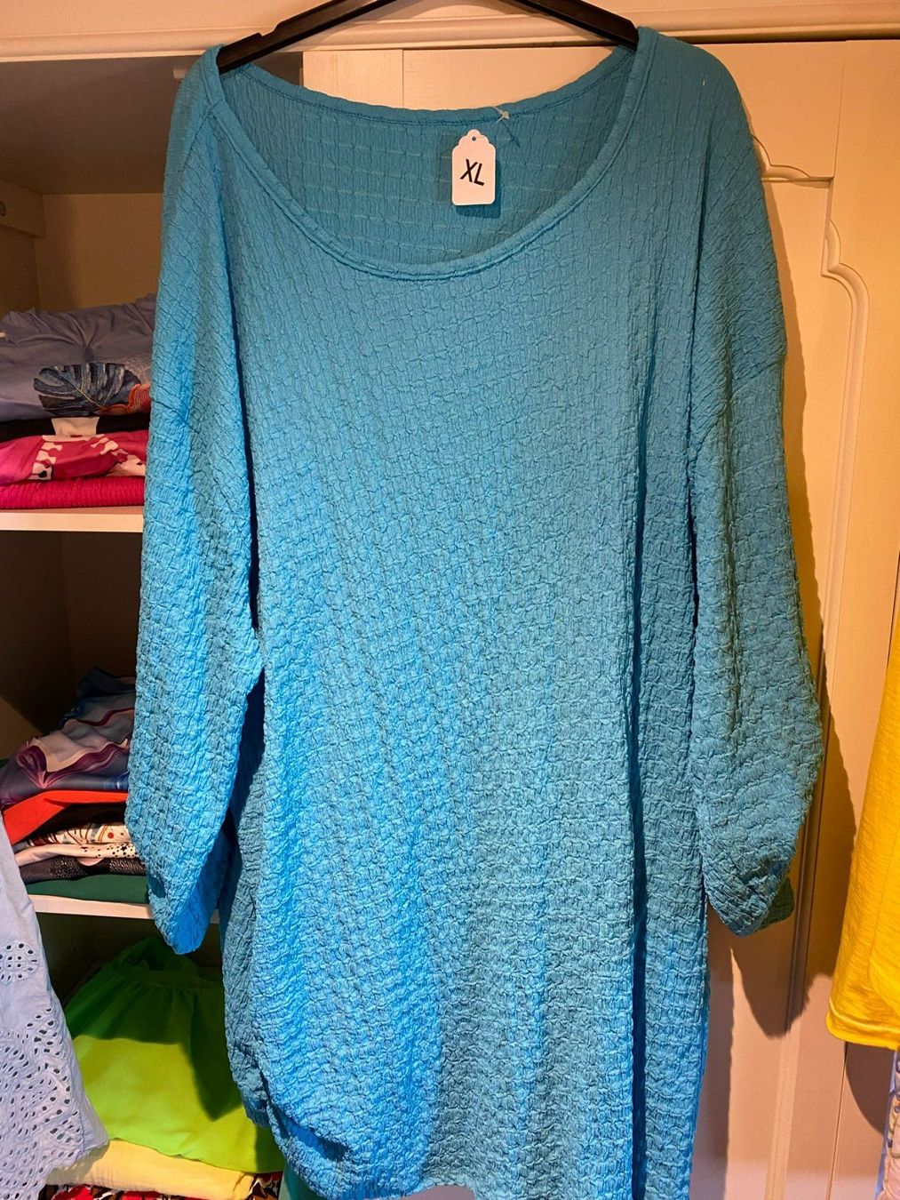 Vestiti: DAMEN BLUSENKLEID HELLBLAU – Nuovo e nell'imballaggio originale da Meienried venduto da ManuelaBoutique 4