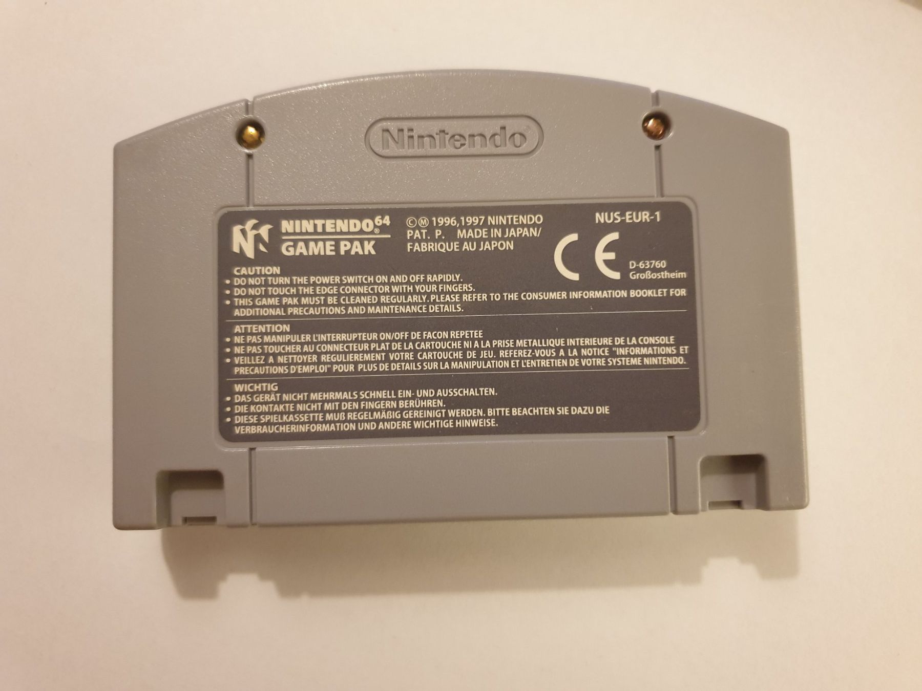 Spiele: Super Mario 64 / Nintendo 64 – Gebraucht aus Rain von Rou_z26r 1