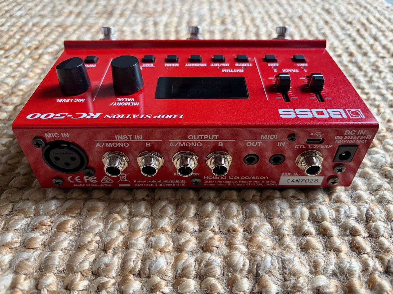 Strumenti musicali: BOSS RC-500 Loop Station + PSA-230S adapter – Usato da Cham venduto da muz_kd9t 2