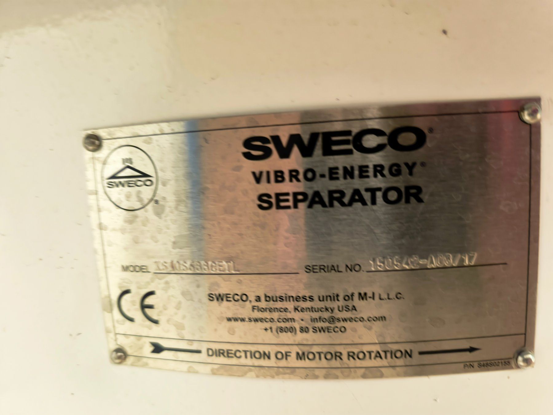 Tutte le macchine: Tamiseuse SWECO – Usato da Sierre venduto da Ale_st59 5