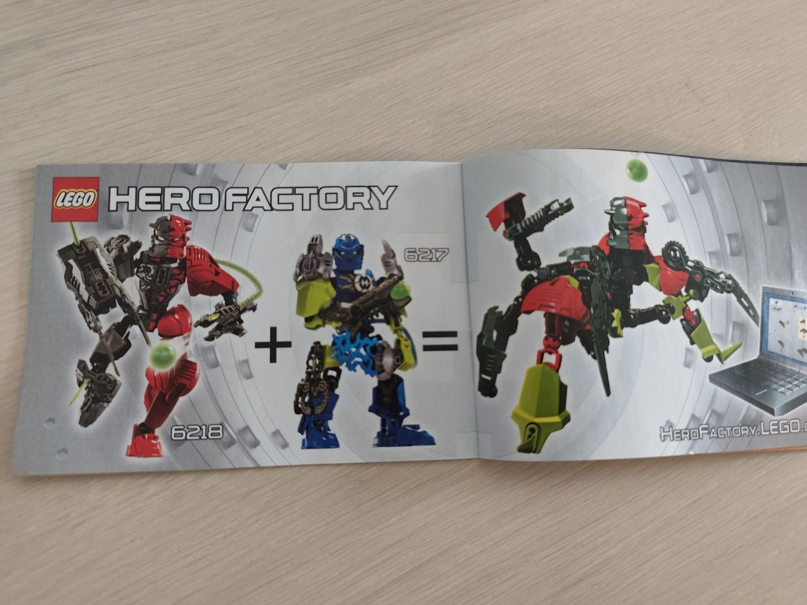 Lego Giocattoli: Lego 6217 Hero Factory – Nuovo (secondo la descrizione) da Zuckenriet venduto da bm2_88l9 3