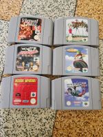 6x N64 PAL Wave Race Pilotwings WCW Mission