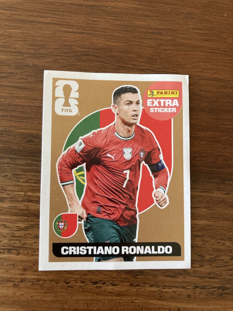 Panini Sammelbilder & Trading cards: PaniniSticker Cristiano RonaldoExtraStickerBronze und normal – Gebraucht aus Oberkirch LU von Eil5