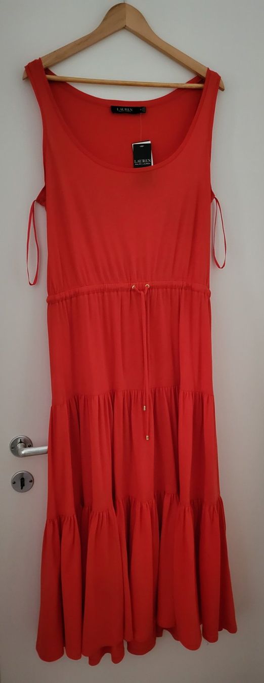 Ralph Lauren Kleider: Ralph Lauren, Sommerkleid in rot – Neu und originalverpackt aus Basel von jma_vh95 3