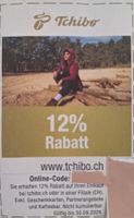 Tchibo Schweiz 12% Rabatt Onlineshop oder Filliale 