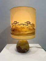 Vintage Keramik-Tischlampe von Alain Fichot - La Margelle