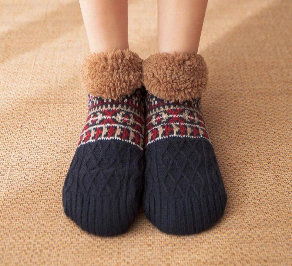 Socken: 3x Superwarme Wintersocken - Chaussette super chaude – Neu und originalverpackt aus Bussigny von NATURALO 2
