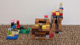 LEGO Minecraft Set aus verschiedenen Bauten guter Zustand