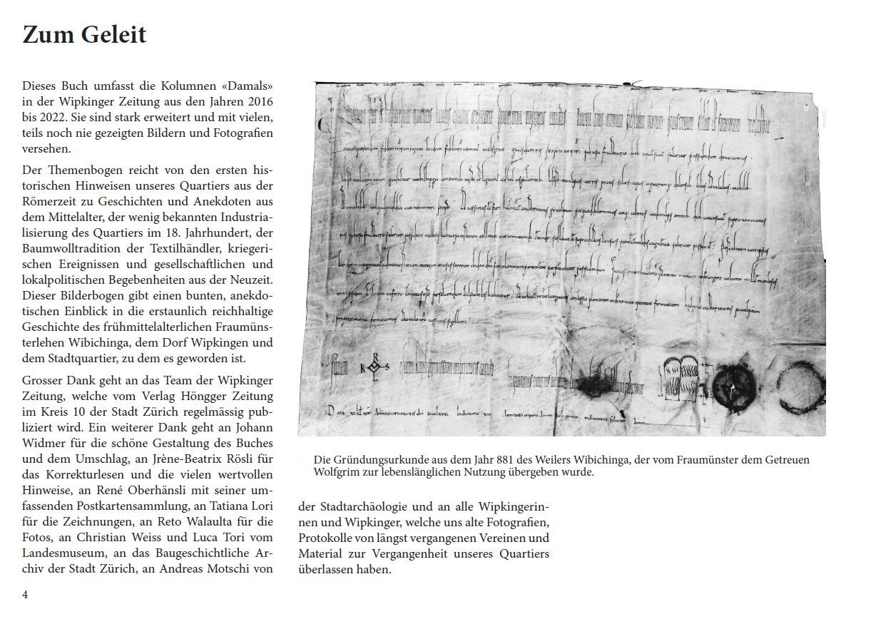 Bücher: «Damals: Wipkingen – ein Bilderbogen» – Neu und originalverpackt aus Wettingen von ionos1 2