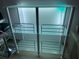 Bar aus Glas