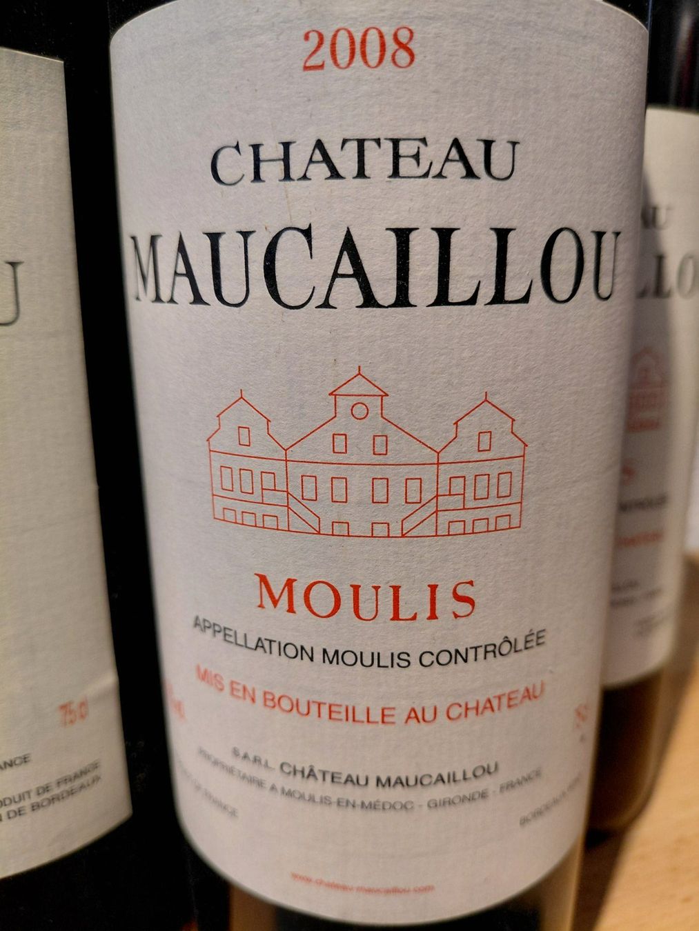 Vino: Château Maucaillou 2006 / 2008 - Moulis – Nuovo (secondo la descrizione) da Renan BE venduto da Epicurien0017 1