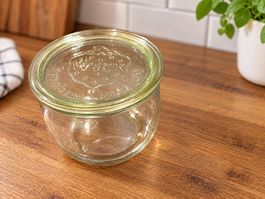 Weck Einmachglas 100 mit Glasdeckel