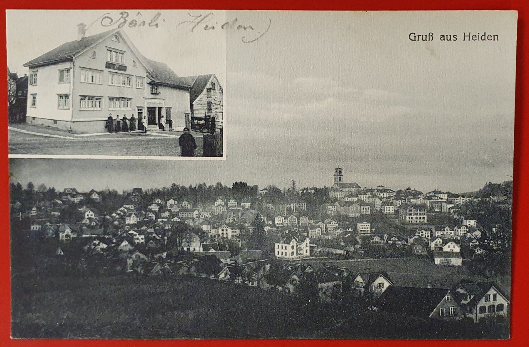 Cartoline postali: Gruss aus Heiden 1921 – Usato da Kreuzlingen venduto da Rschweiz1