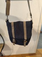 Sac bandoulière bleu foncé utilisé gap