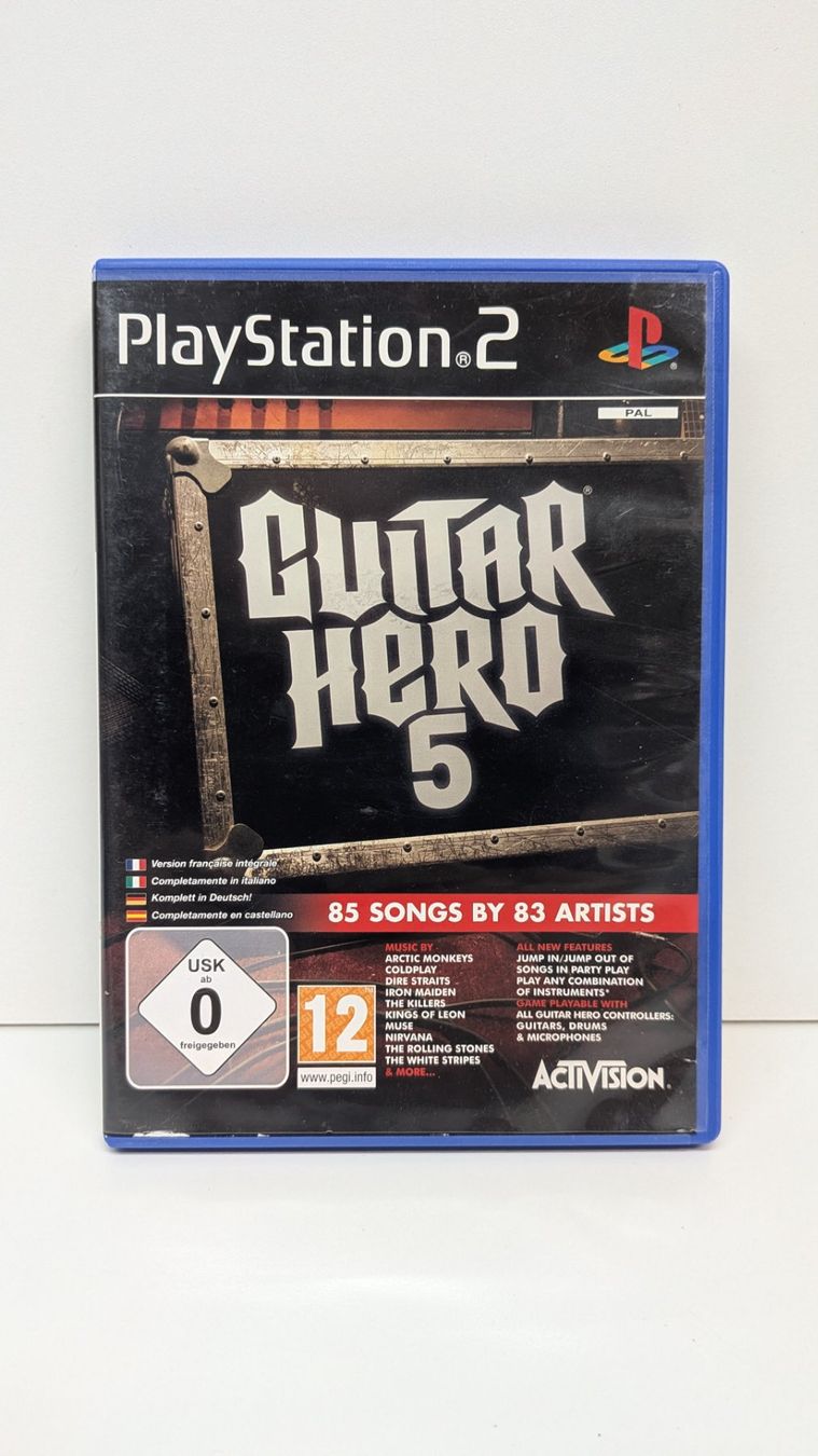 Giochi: Guitar Hero 5 - PlayStation 2 – Usato da Menziken venduto da mame18