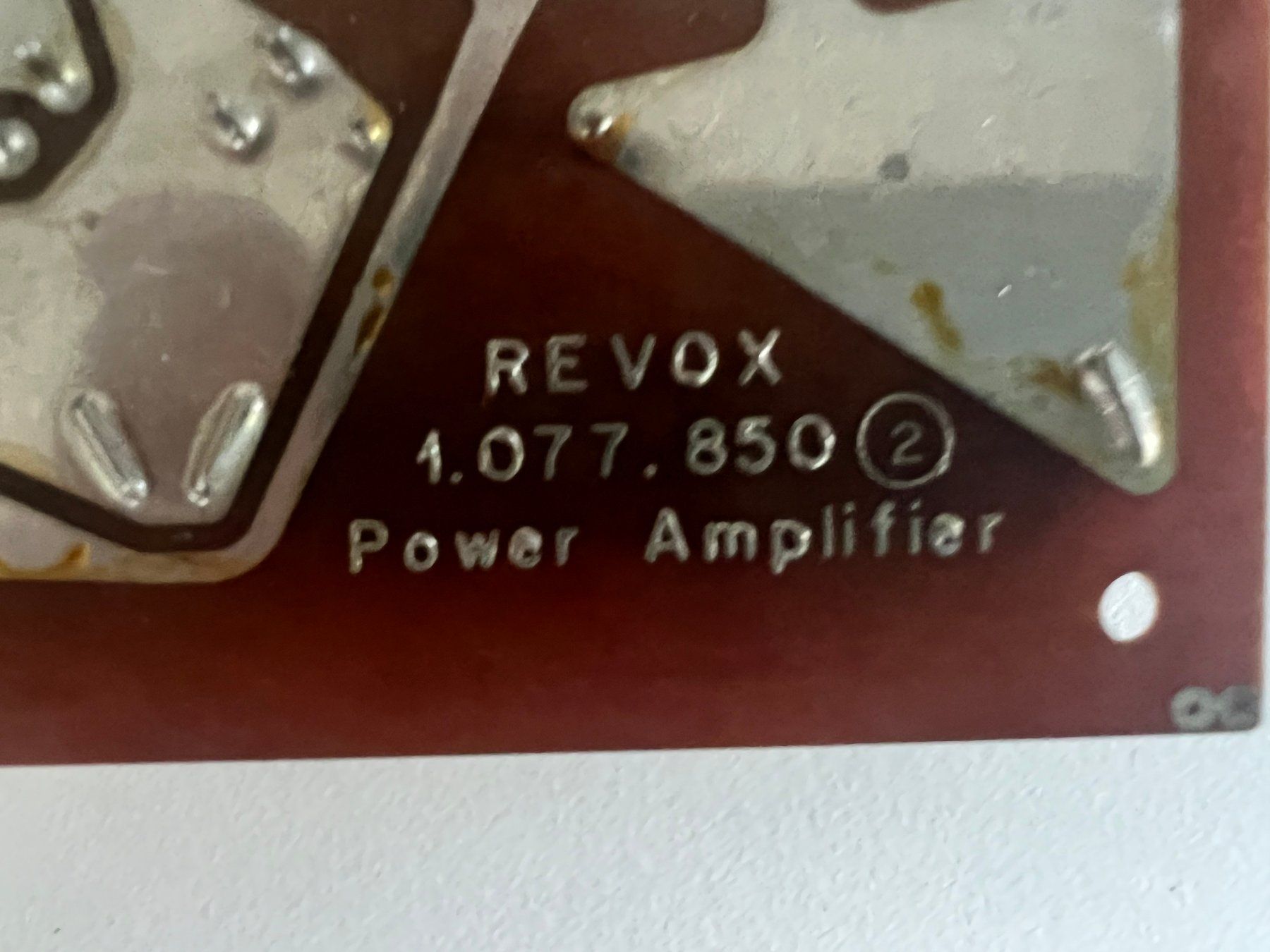 Revox Apparecchi a nastro: Revox A77, Endstufen Platinen – Usato da Bazenheid venduto da Ruediloosli 2