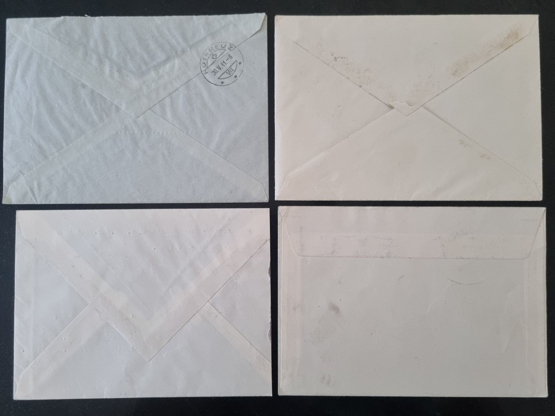 Tutti i francobolli: 1938/39 : 4 Flugpost Briefe, KP 215.-- – Usato da Gümligen venduto da Geniusbuy 1