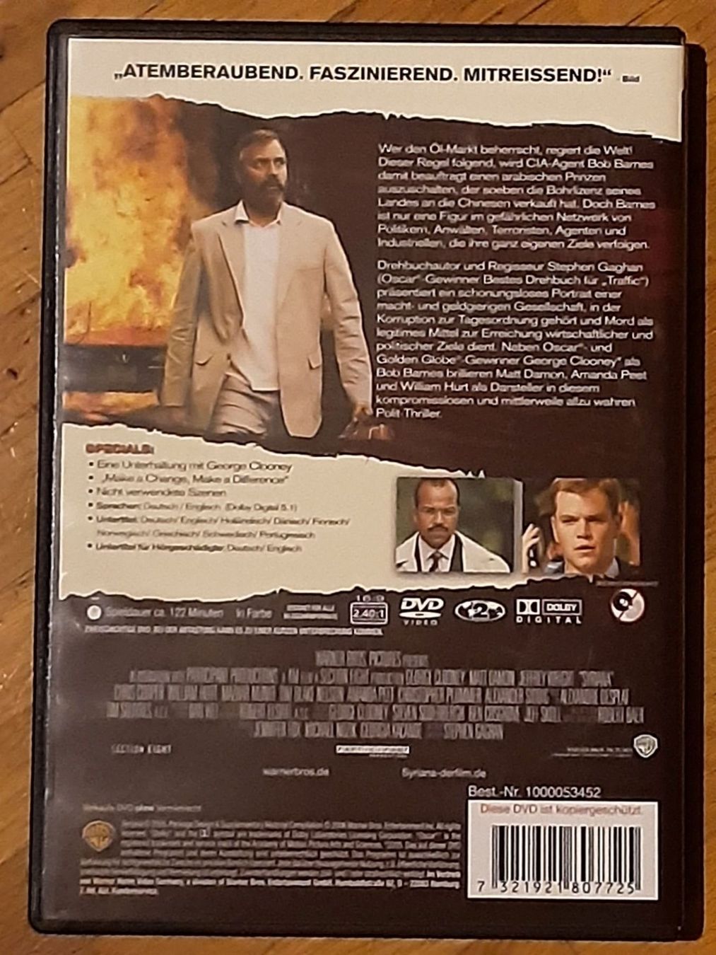 Tutti i DVDs: Syriana – Usato da Wallisellen venduto da Sawr 1
