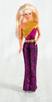 Barbie Puppe in indischem Sari mit Schmuck 90er Vintage