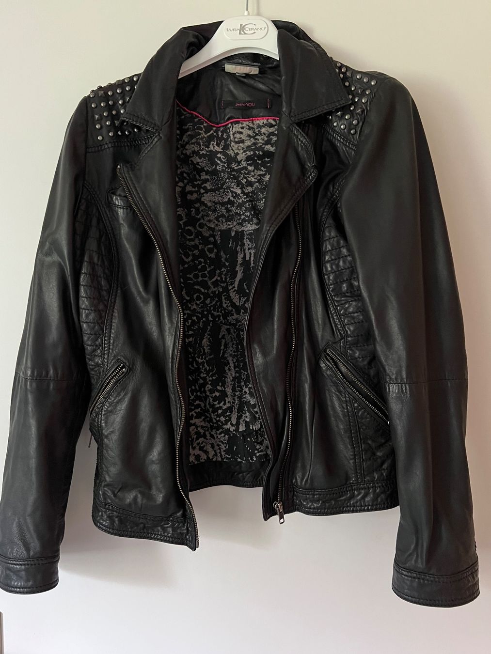 Giacche: Lederjacke schwarz Gr. 38 – Usato da Schmerikon venduto da Speedy053 2