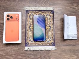iPhone 17 Pro Max 256GB, Cosmic Orange / wie neu