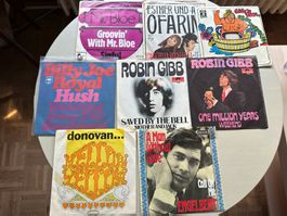 10 tolle 60's Singles OFARIM DONOVAN ROBIN GIBB MINSTRELS
