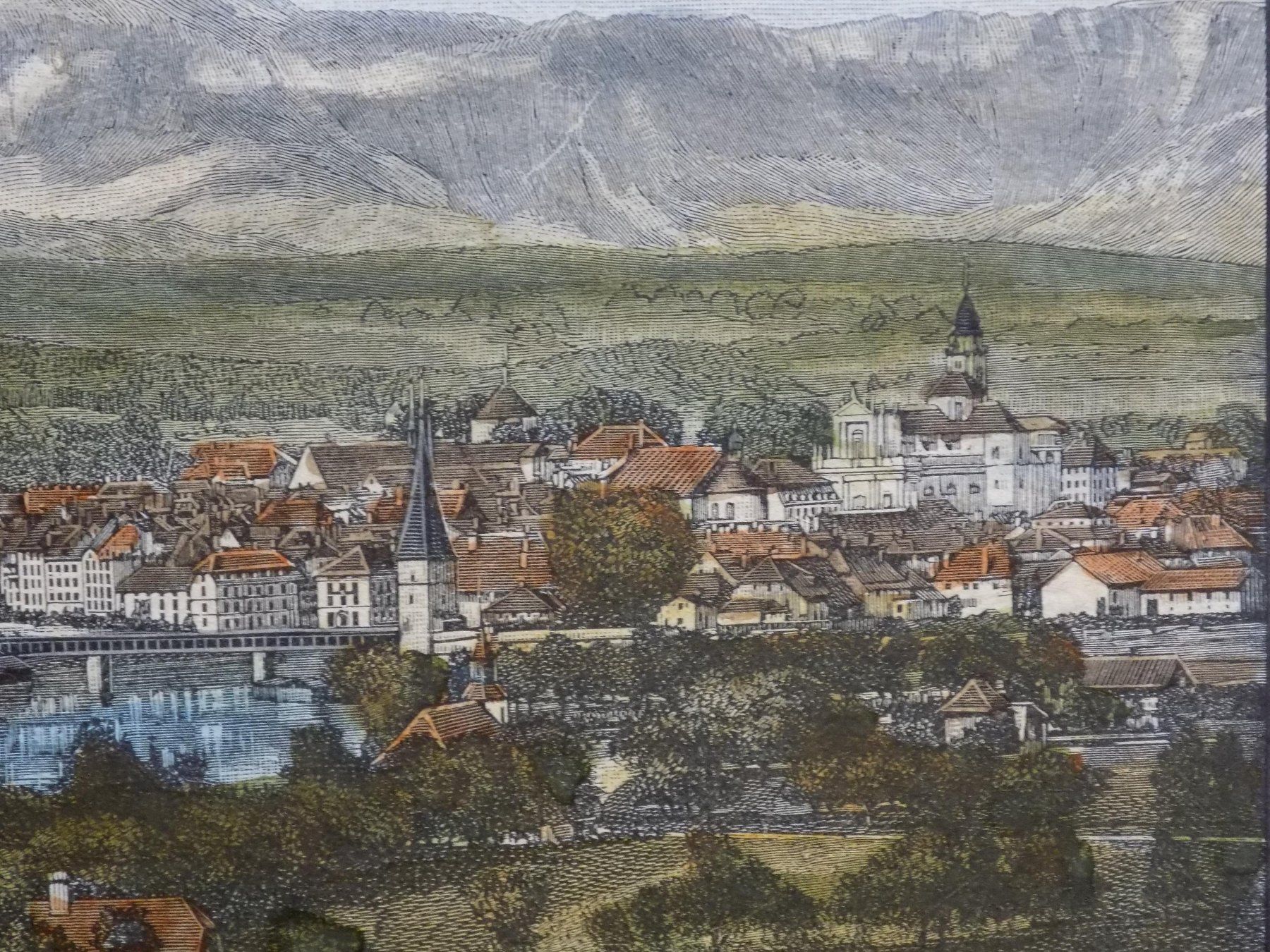 Incisioni: Solothurn koloriert – Usato da Risch venduto da Rischli15 7