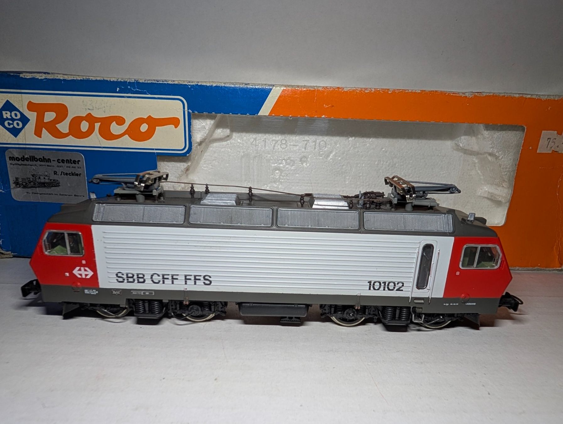 ROCO 43512 (04178) SBB Re 4/4 IV 10102 DC (D'occasion) à Gland pour CHF ...