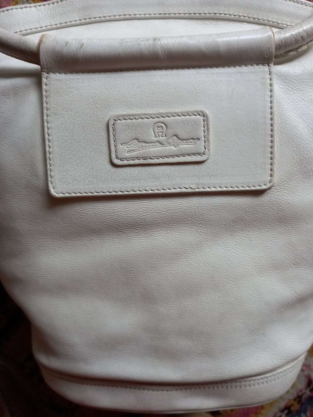 Aigner Borse da donna: Sac cuir blanc vintage Aigner – Usato da St-Sulpice VD venduto da asc_5twt 3