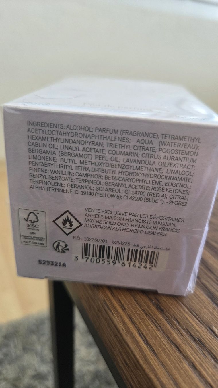 Kurkdjian Parfums & Eau de Toilette: MFK Grand Soir 70 ml – Neuf avec emballage d'origine à Glattpark(Opfikon) par Luxury_Beauty_ZH 1