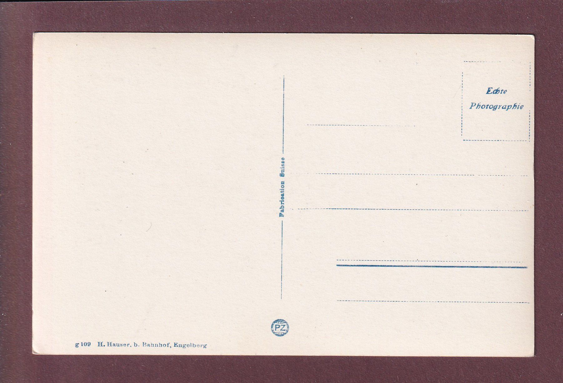 Cartoline postali: Engelberg - HOTEL TRÜBSEE - Juchli – Usato da Pully venduto da nicecards 1