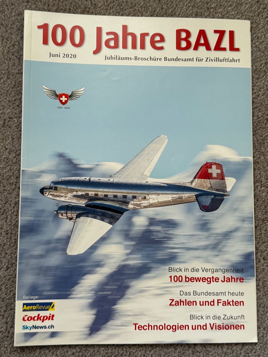 Zeitschriften & Magazine: Broschüre: 100 Jahre BAZL – Gebraucht aus Brütten von Hst1