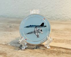 versilbert 100 Jahre Schweizer Luftwaffe 2014 Payerne S...