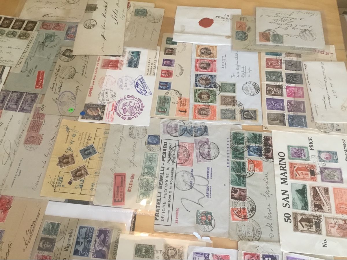 Tutti i francobolli: Lotto 1 Italia e RSM  – Usato da cassina d'agno venduto da Scorti1961 2