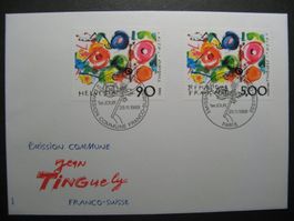 1988 Gemeinschaftsausgabe CH-Frankreich