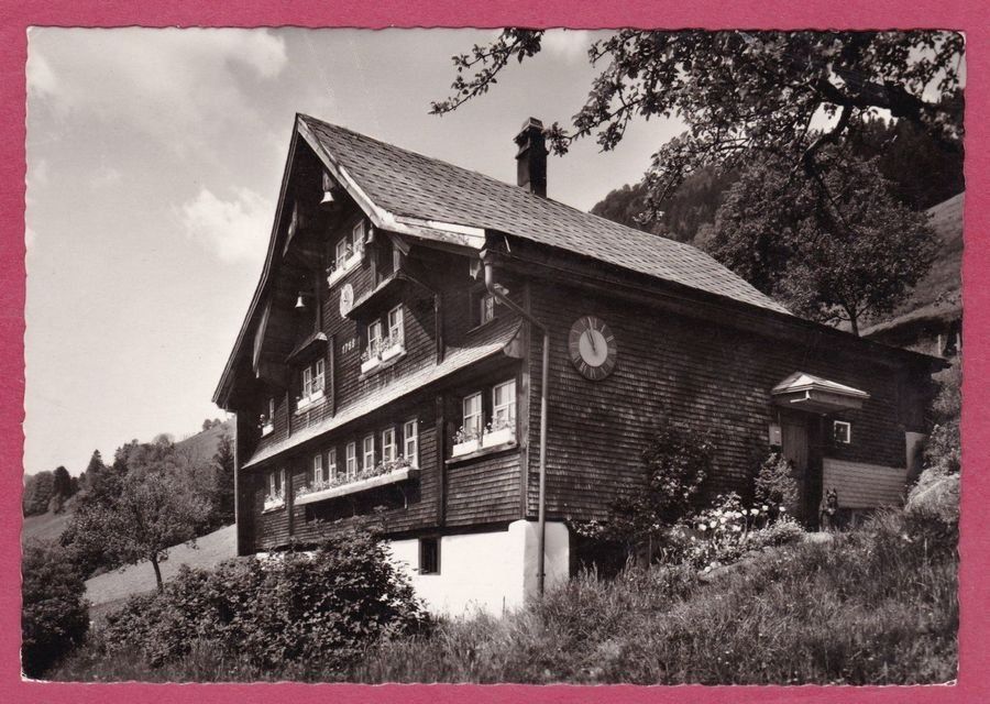Ansichtskarten: Libingen, Toggenburgerhaus, erbaut 1763 – Gebraucht aus Frauenfeld von POML