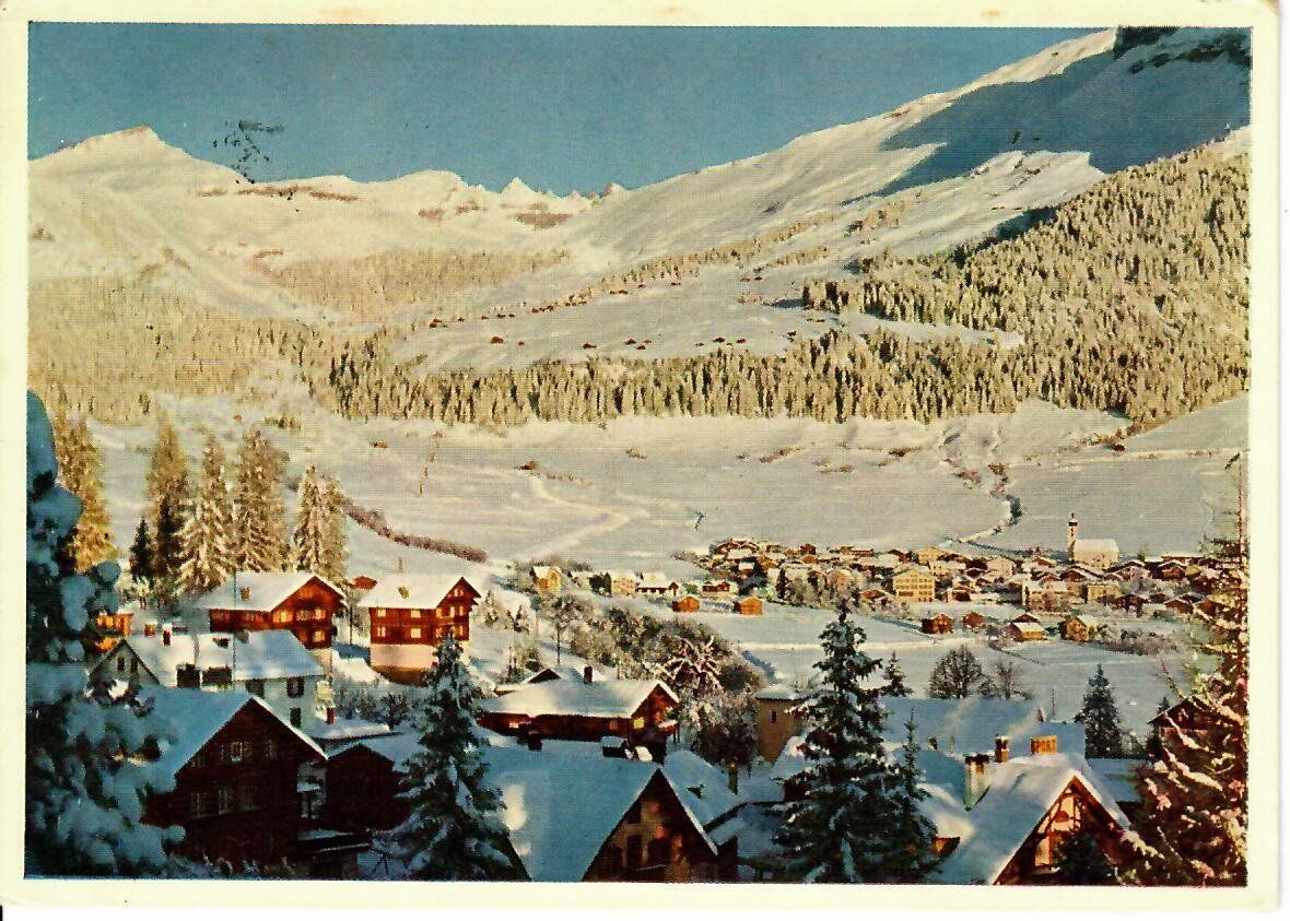 Cartoline postali: Wintermorgen in Flims – Usato da Hochdorf venduto da Ziegel-16