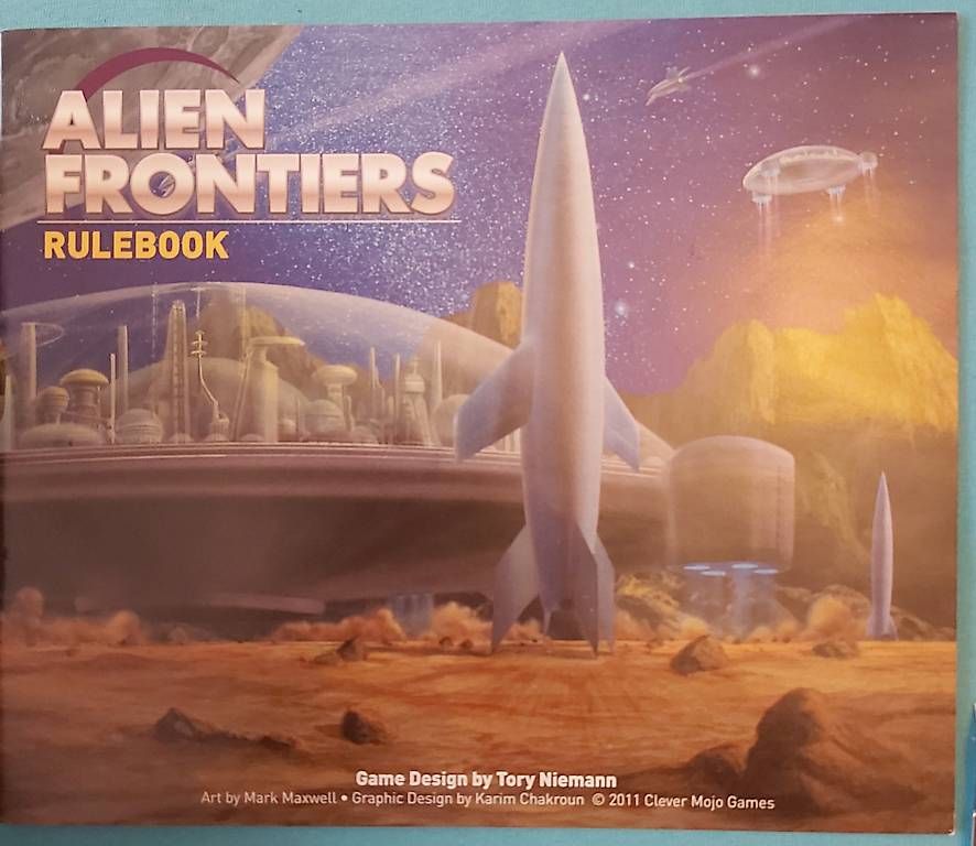 Spiele: Jeu de Société Alien FRONTIERS +11Extensions – Gebraucht aus Martigny von Baldur333 3