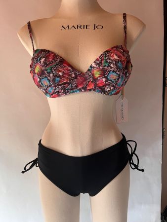 NO GOSSIP, Bikini mit Push-Up, Grösse 40, Mehrfarbig