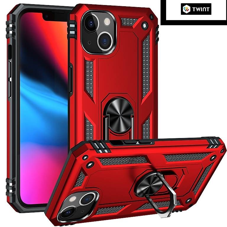 Cover & Protezioni schermo: iPhone 11 Handy Hülle Hybrid Bumper Panzer  - Rot  – Usato da Wabern venduto da Technologiaaa