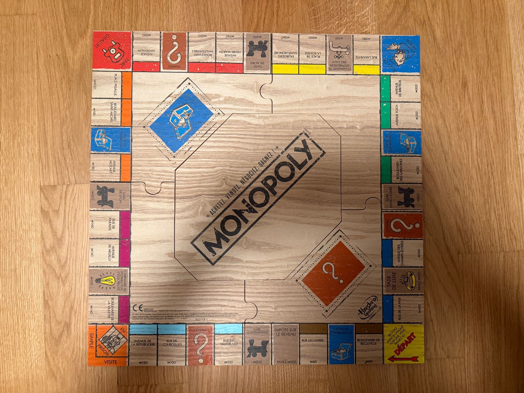 Hasbro Giochi: Monopoly aus Holz (Sammleredition) – Nuovo e nell'imballaggio originale da Bern venduto da Maschgulain 3