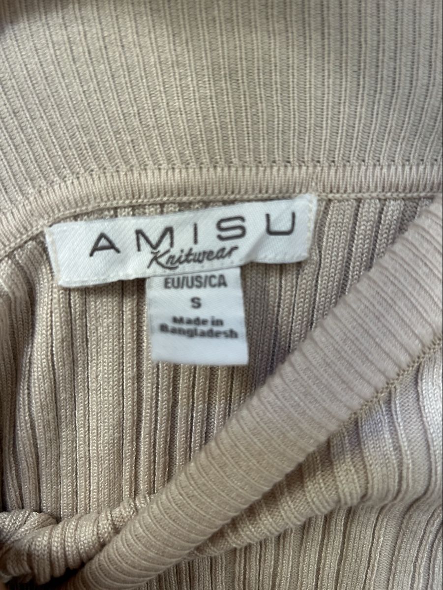 Lots de vêtements: Ensemble en maille beige AMISU – Taille S – D'occasion à Biel/Bienne par Lorenzo2014 2