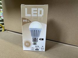 Neue LED Leuchte, E27, 9W, 810lm, 85-265V, dimmbar