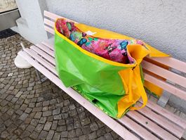 Big Big Bag - Übergrosse Tasche aus Planen/Blachen