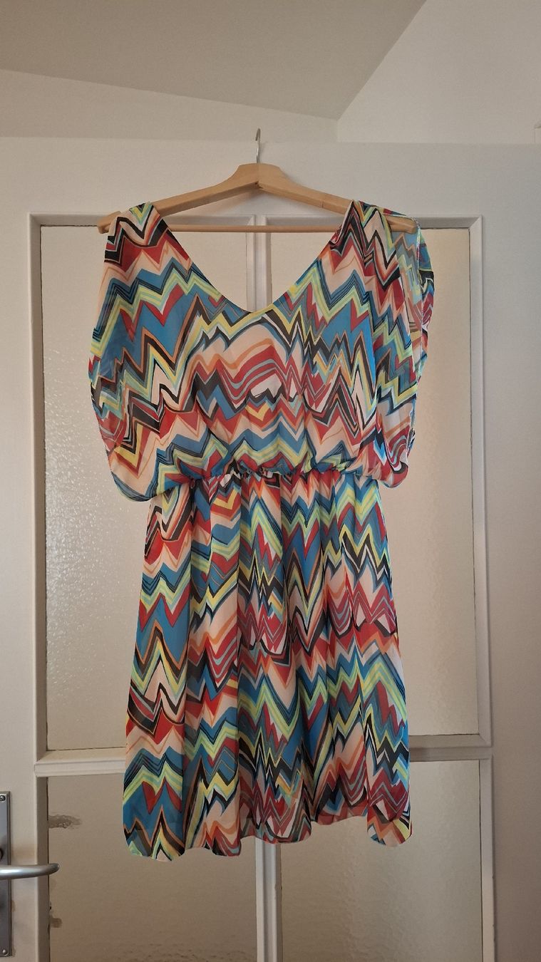 Vestiti: Robe d'été légère et fluide multicolore – Nuovo (secondo la descrizione) da Vevey venduto da latessinoise