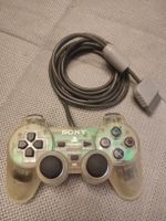 Manette Dualshock (SCPH-1200) transparent fumé 