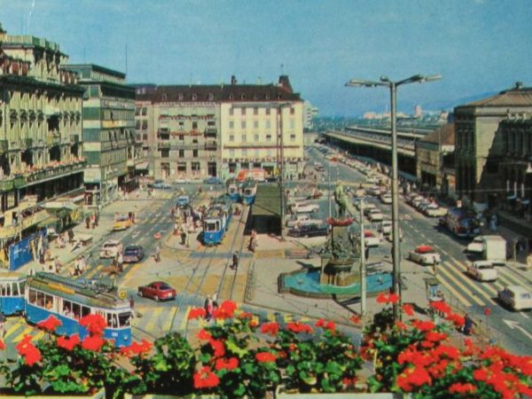 Ansichtskarten: Zürich , Bahnhofstrasse 1965 – Gebraucht aus Grenchen von Bluemchen1900